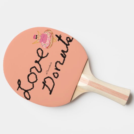 ラブドーナツ TISCHTENNIS SCHLÄGER (Seitenansicht)