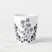 ラブリーフラワーカフェラテマグ MILCHTASSE (Vorderseite)