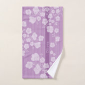 ラブリーフラワー　落ち着いたピンク BADHANDTUCH SET (Handtuch)