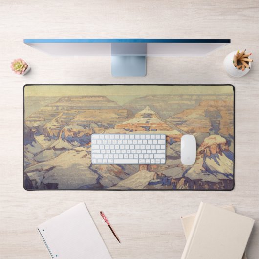 ラ ド キ グ ・ ニ オ, Grand Canyon, Yoshida, Woodcut Schreibtischunterlage (Büro 1)