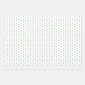 リリー&菊+野ばら+野ばら&チェック GESCHENKPAPIER SET (Vorderseite 2)