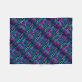 ルチャリブレ#5 FLEECEDECKE (Vorderseite (Horizontal))