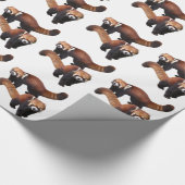 レッサーパンダ 2の優良製品 GESCHENKPAPIER (Ecke)