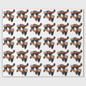 レッサーパンダ 2の優良製品 GESCHENKPAPIER (Flach)