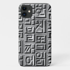 レリーフ風　ハングル Case-Mate iPhone HÜLLE