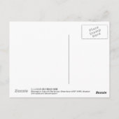 レ mit 古 赤 Waxwings い Postkarte (Rückseite)