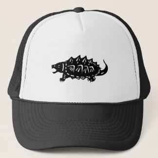 ワニガメ　亀　切り絵　alligator snapping turtle, macroclemys truckerkappe