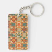 ヴィンテージの魅力が詰まった、レトロな模様キーホルダー SCHLÜSSELANHÄNGER (Rückseite)