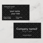 七宝繋ぎ VISITENKARTE (Vorne/Hinten)