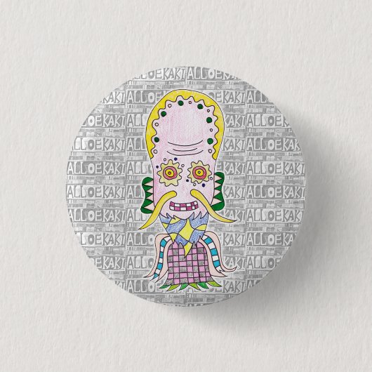 七福神/福禄寿 缶バッジ BUTTON (Vorderseite)