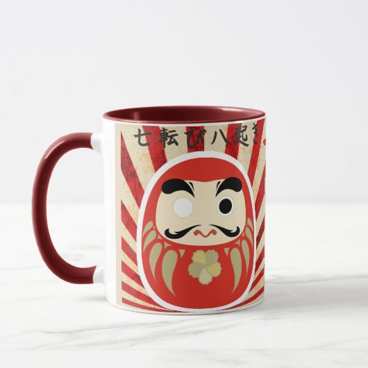 七転び八起き DARUMA Tasse (Links)