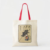 三味線を弾く猫, 国芳 Katze, die Gitarre, Kuniyoshi, Ukiyoe Tragetasche (Vorne)