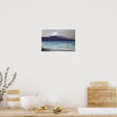 三 保 の 士, der Fuji von der Halbinsel Miho aus geseh Poster (Küche)