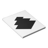 三 階 菱 NOTIZBLOCK (angewinkelt)