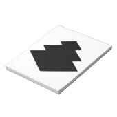 三 階 菱 NOTIZBLOCK (Rotiert)