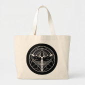 上杉謙信家紋, Uesugi Kenshin KAMON, japanische Familie Jumbo Stoffbeutel (Vorne)