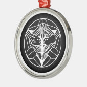 上 杉 家 笹 ORNAMENT AUS METALL (Links)