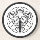 上 杉 笹 SANDSTEIN UNTERSETZER (Vorne)