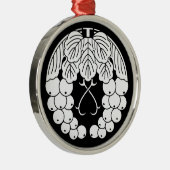 下 り 葡 萄 SILBERNES ORNAMENT (Rechts)