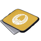 下 り 藤 LAPTOPSCHUTZHÜLLE (Vorne Knopf)