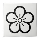 中陰梅の花 FLIESE (Vorderseite)