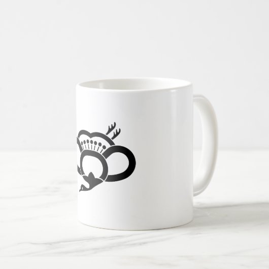 中陰梅鶴 KAFFEETASSE (VorderseiteRechts)