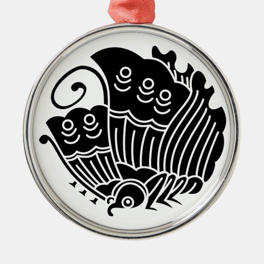 中 村 吉 右 門 衛 SILBERNES ORNAMENT (Vorne)