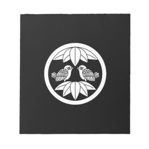 中 輪 に 十 枚 笹 に 対 NOTIZBLOCK