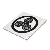 丸に三つ柏 FLIESE (Seite)