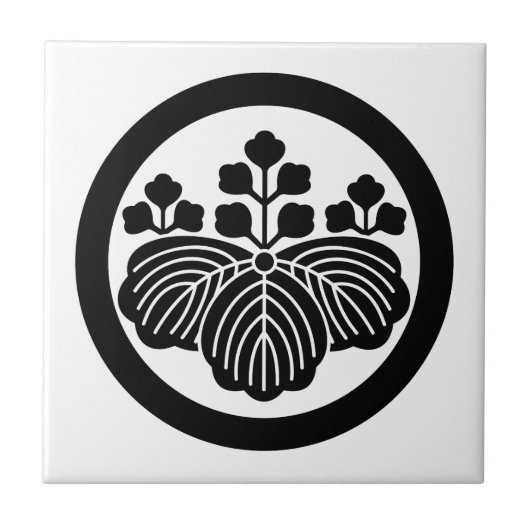 丸に五三桐 FLIESE (Vorderseite)