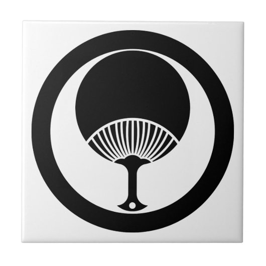 丸に団扇 FLIESE (Vorderseite)