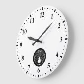 丸に抱き茗荷 GROßE WANDUHR (Winkel)