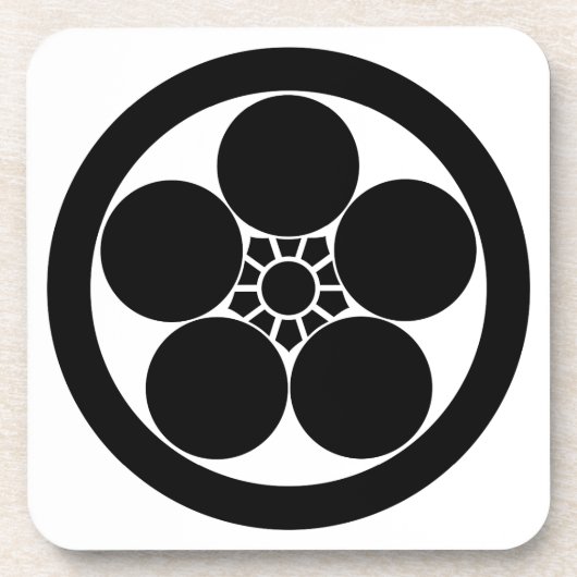 丸に梅鉢 UNTERSETZER (Vorderseite)