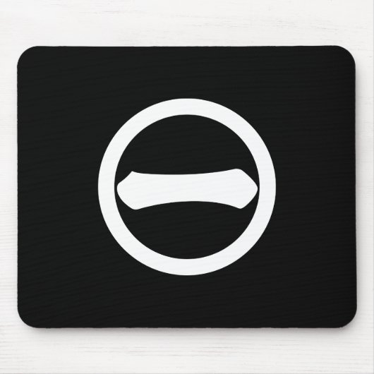 丸 に 一 の 字 MOUSEPAD (Vorne)