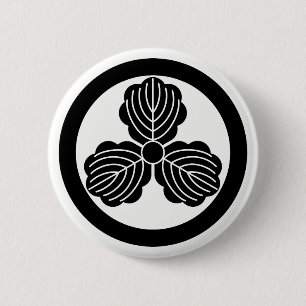丸 に 三 つ 柏 BUTTON