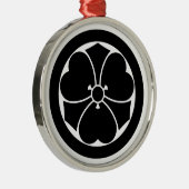 丸 に 剣 酢 草 漿 SILBERNES ORNAMENT (Rechts)