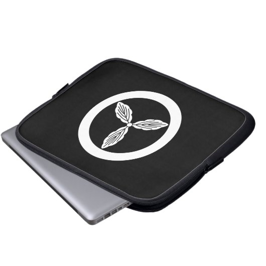 丸 に 土 ラ 柏 プ トプ佐 zu ケ. laptopschutzhülle (Vorne Knopf)