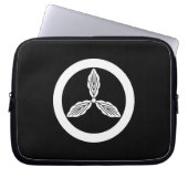 丸 に 土 ラ 柏 プ トプ佐 zu ケ. laptopschutzhülle (Vorderseite)