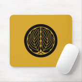 丸 に 抱 き 柏 MOUSEPAD (Mit Mouse)