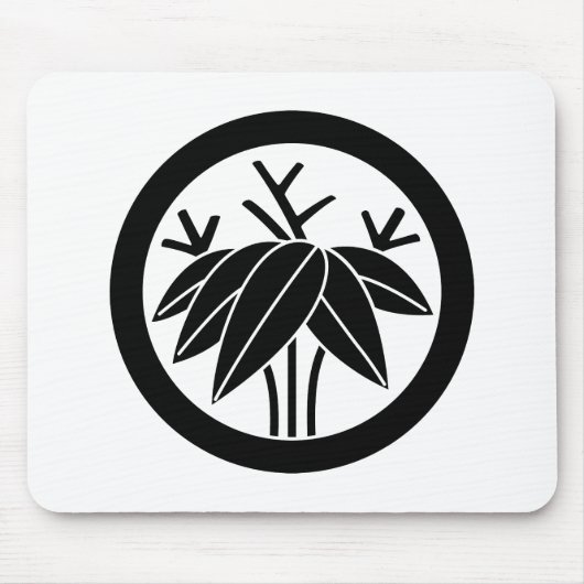 丸 に 根 笹 MOUSEPAD (Vorne)
