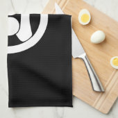 丸 に 渡 辺 星 GESCHIRRTUCH (Viertel Falte)