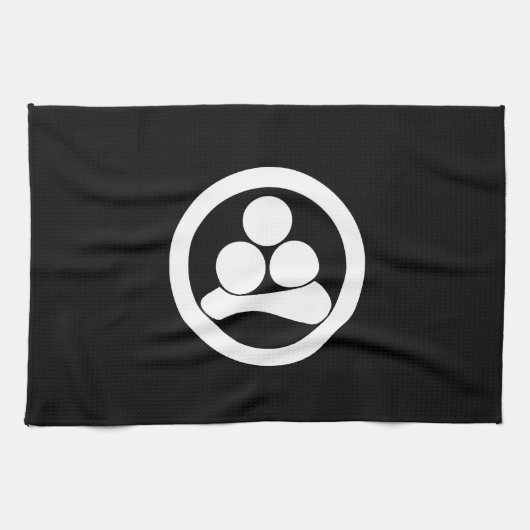 丸 に 渡 辺 星 GESCHIRRTUCH (Horizontal)