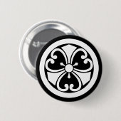 丸 に 蔓 剣 漿 草 酢 BUTTON (Vorne & Hinten)