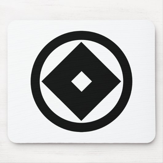 丸 に 釘 抜 き MOUSEPAD (Vorne)