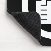 丸 に 鶴 の 字 角 MOUSEPAD (Ecke)