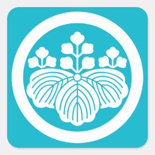 丸 五 三 QUADRATISCHER AUFKLEBER