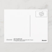 亀 戸 神, Kameido Bridge, Hiroshi Yoshida, Woodcut Postkarte (Rückseite)