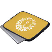 二 条 藤 LAPTOPSCHUTZHÜLLE (Vorne Knopf)