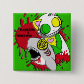 人喰いと瞬殺グリーン BUTTON (Vorderseite)