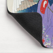 伊東深水『吹雪』 MOUSEPAD (Ecke)